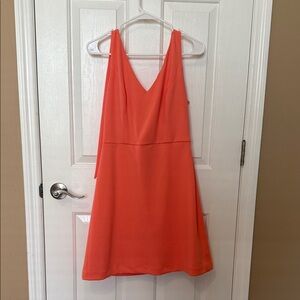 BCBGeneration Vibrant Coral Mini Dress